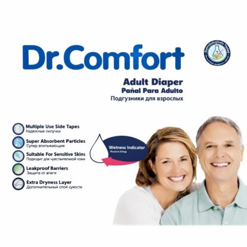 Dr.Comfort 30 pcs Unisex M/L/XL - حفاضات للكبار