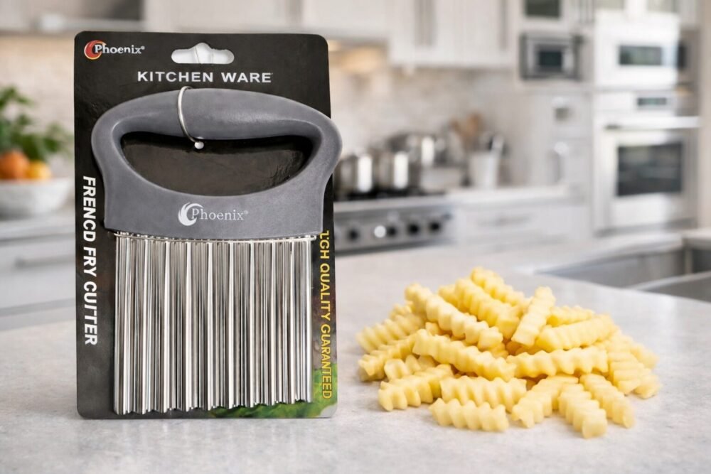 "Phoenix" Crinkle Cut French Fry  9*14cm - قطّاعة مموجه للبطاطا والخضروات