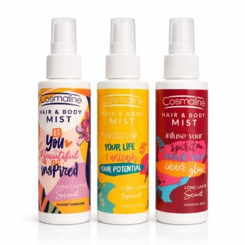 "Cosmaline" Hair and Body Mist 125 ml - كوزمالين عطر بخاخ للشعر وللجسم بروائح متعددة