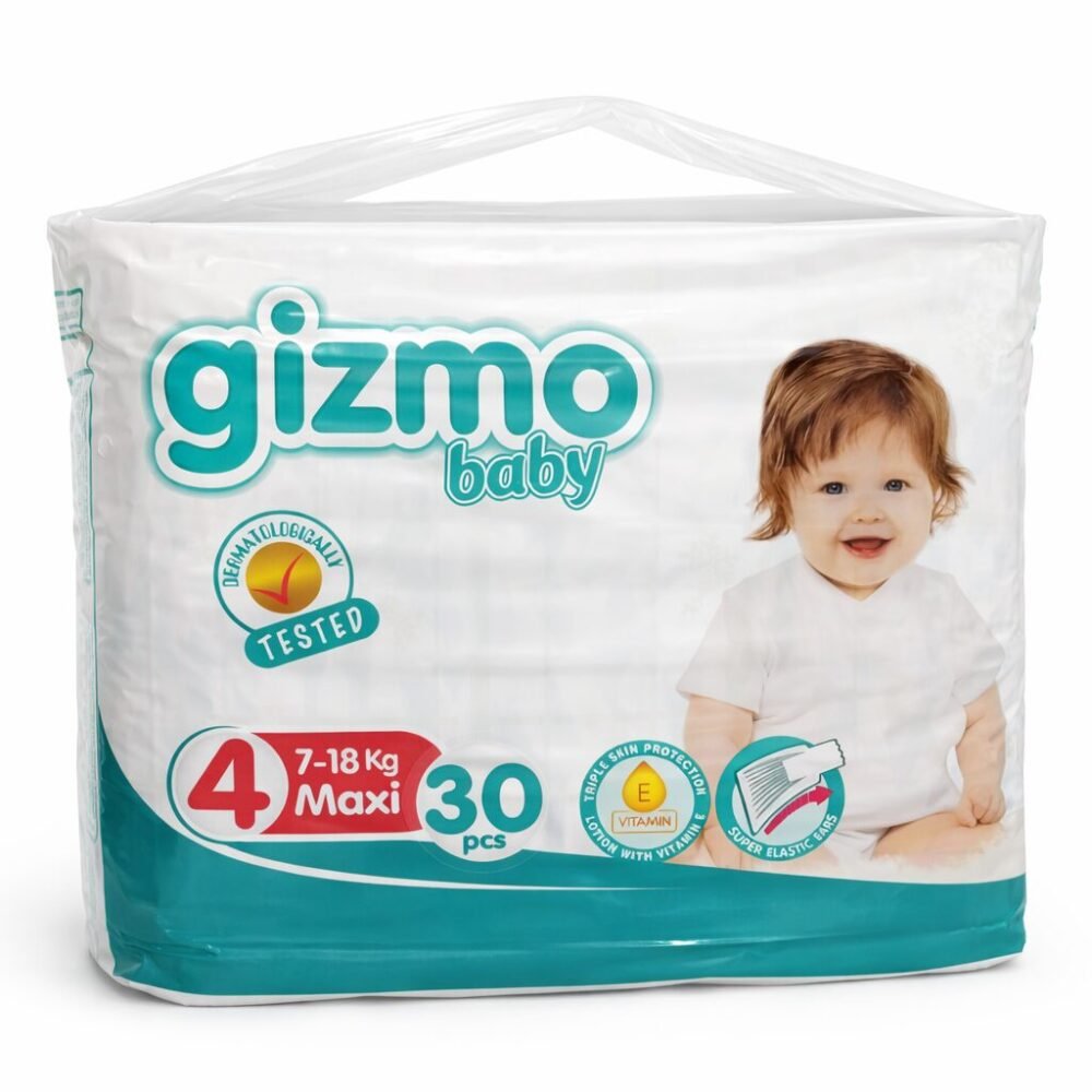 Gizmo Baby 1/2/3/4/5/6/7 - حفاض أطفال