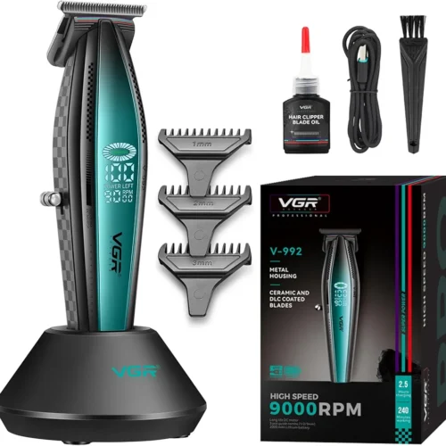 "VGR" V-992 Professional Hair Trimmer 240 minutes - ماكينة حلاقة شعر احترافية