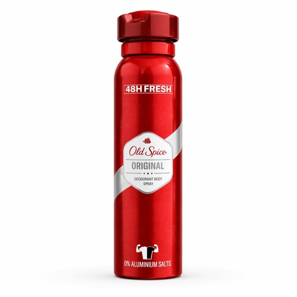 "Old Spice" Deodorant Body Spray for MEN 150ml - بخاخ مزيل التعرّق