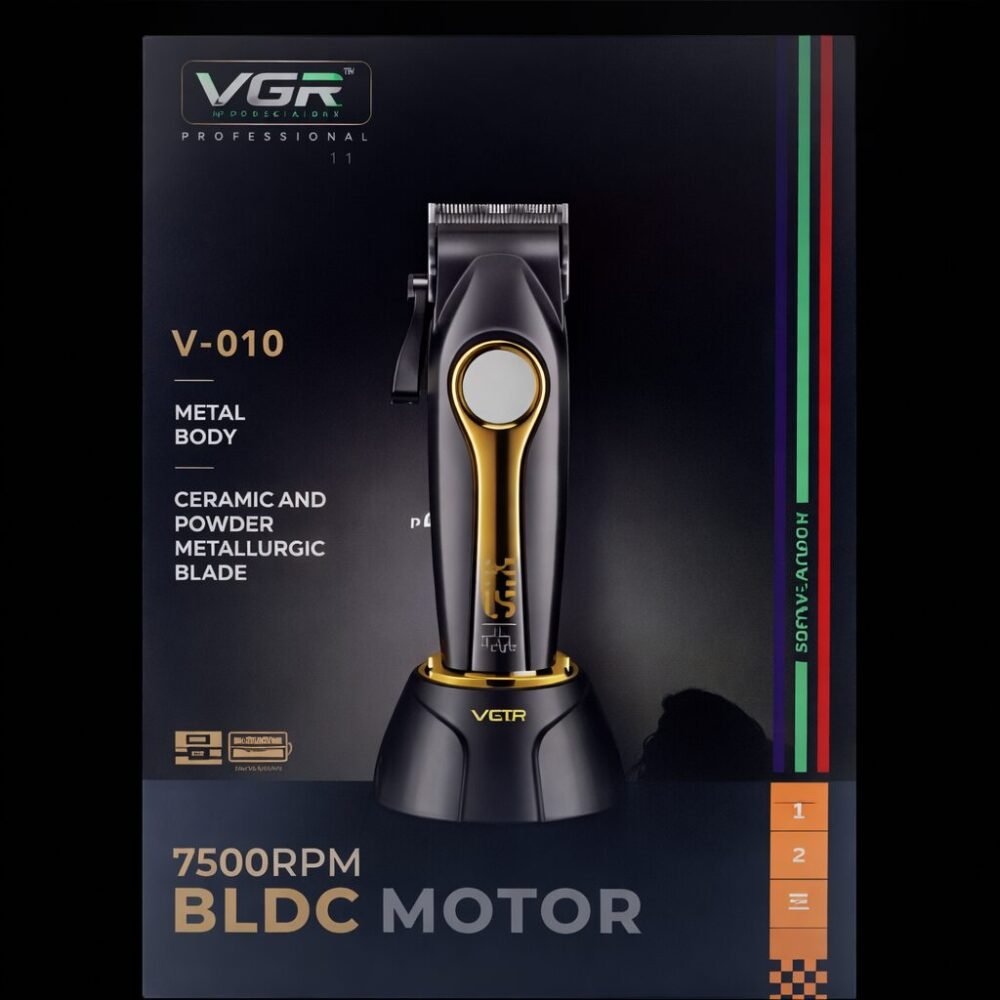 "VGR" V-010 Professional Hair Trimmer 200 minutes - ماكينة حلاقة شعر احترافية