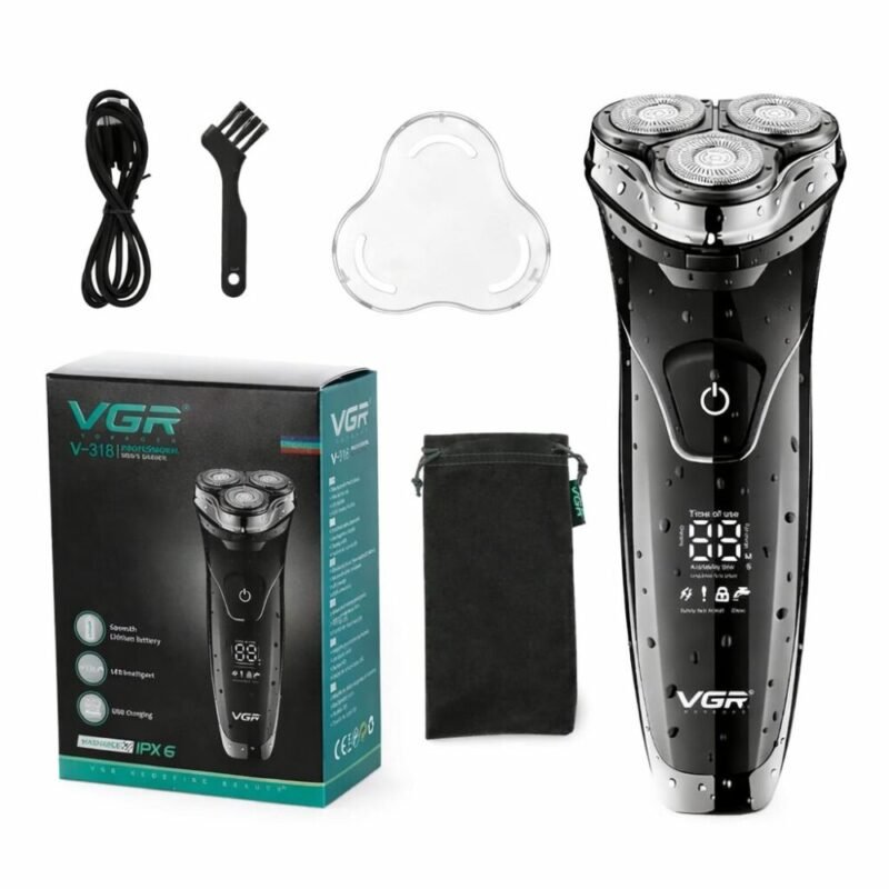 "VGR" V-318 Professional MEN's Shaver 90 minutes - ماكينة حلاقة