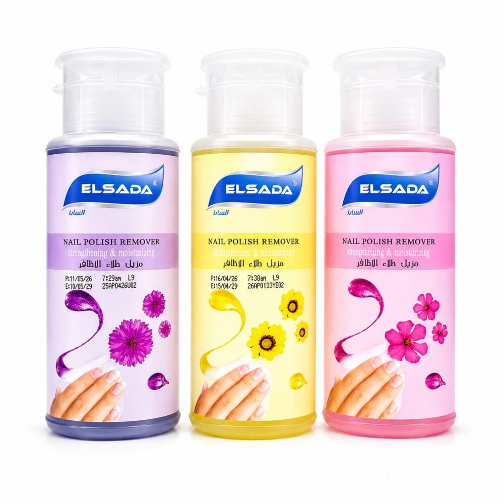 "ELSADA" Nail Polish Remover 200 ml  - السادا مزيل طلاء الأظافر