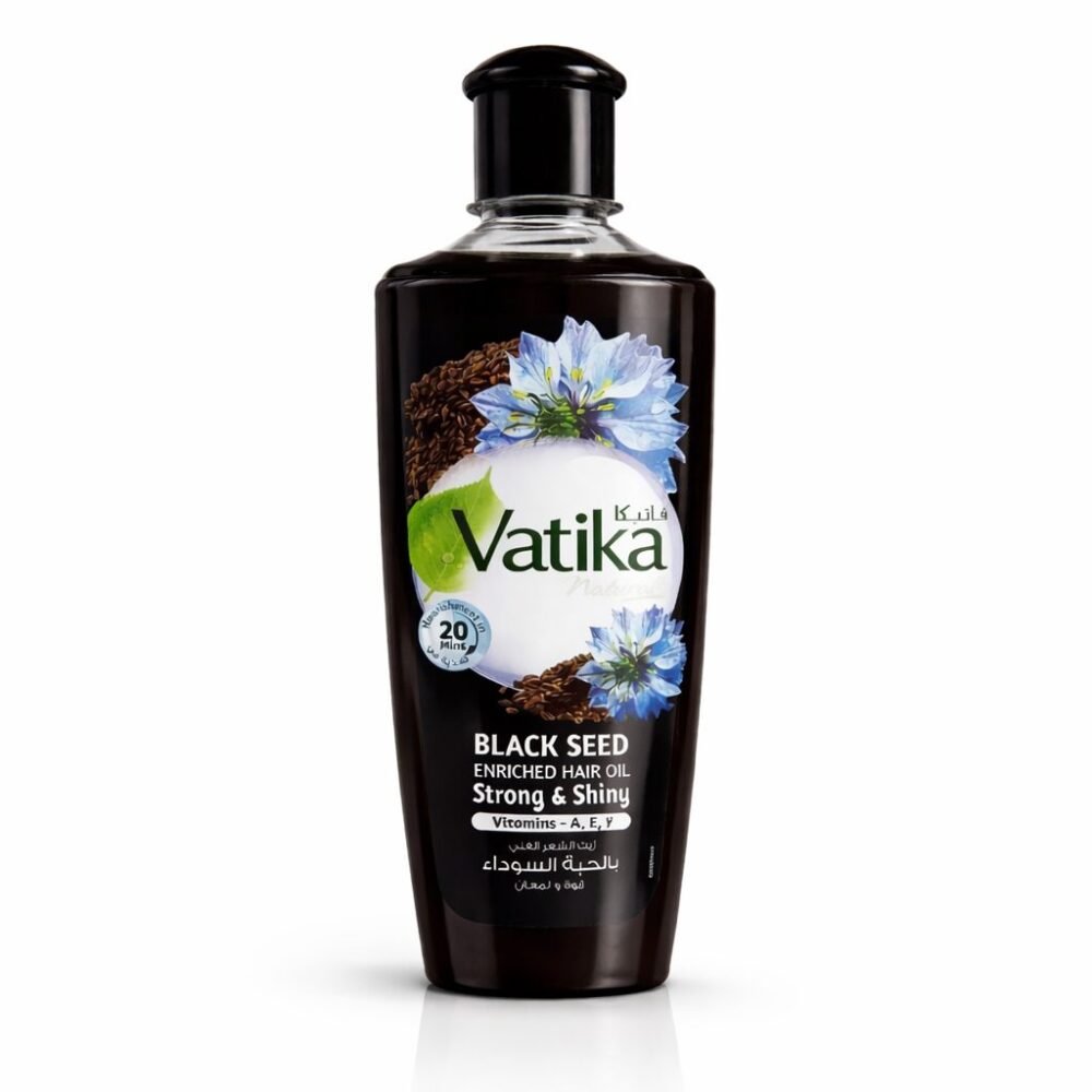 "Vatika" Naturals Enriched Hair Oil with Vitamins A,E,F 200 ml - فاتيكا زيت الشعر الغني
