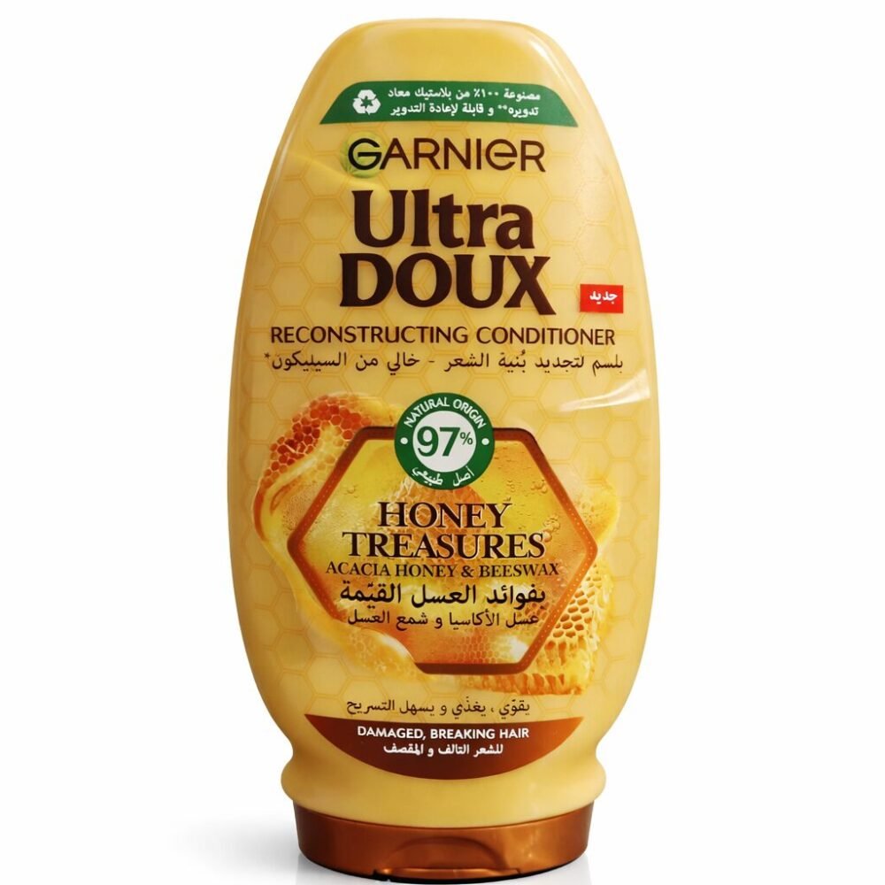 "GARNIER" Ultra Doux Hydrating Regenerative Conditioner 200 ml - بلسم للشعر