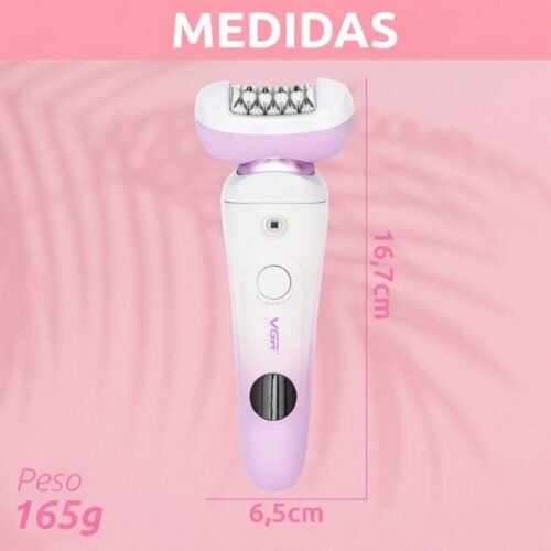 "VGR" V-750 Professional 5 in 1 Lady Epilator 60 minutes -  جهاز إزالة شعر الجسم