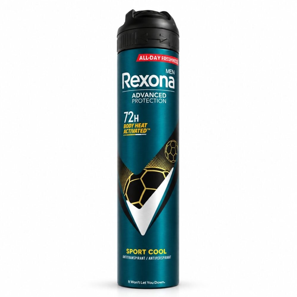 "Rexona" Deodorant for MEN Motion Sense 72h 200ml - بخاخ مزيل التعرّق من ريكسونا للرجال