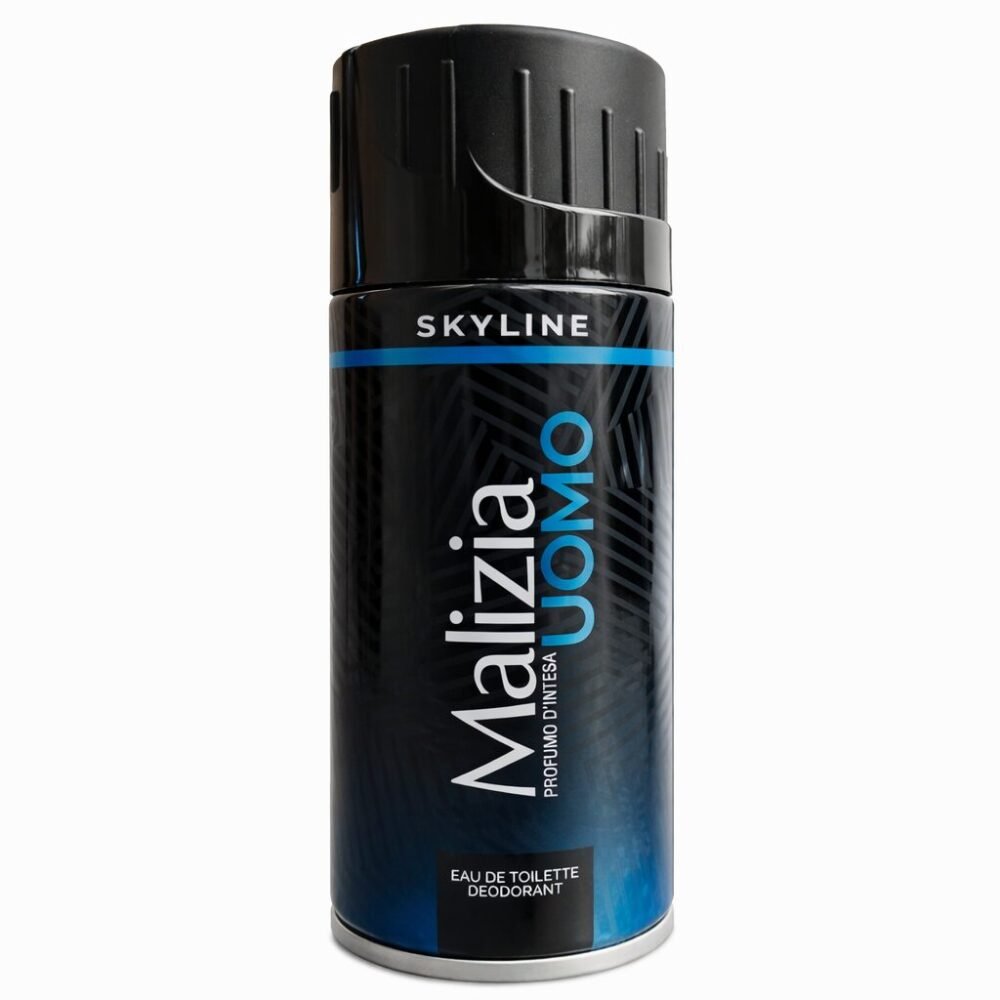 "Malizia Uomo" Eau de Toilette Deodorant 150 ml - بخاخ معطر ومزيل للتعرّق