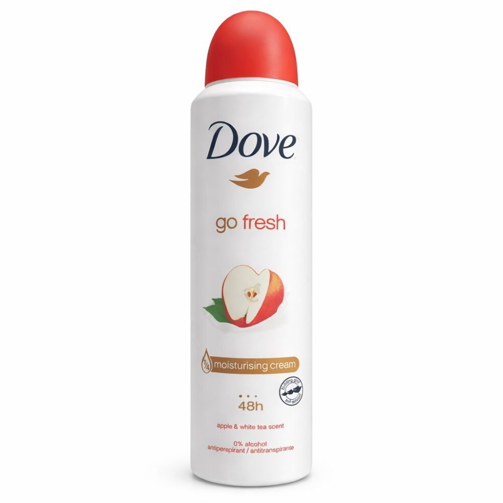 "Dove" Deodorant Spray 1/4 moisturising cream 48h 250 ml - دوف بخاخ مزيل التعرّق