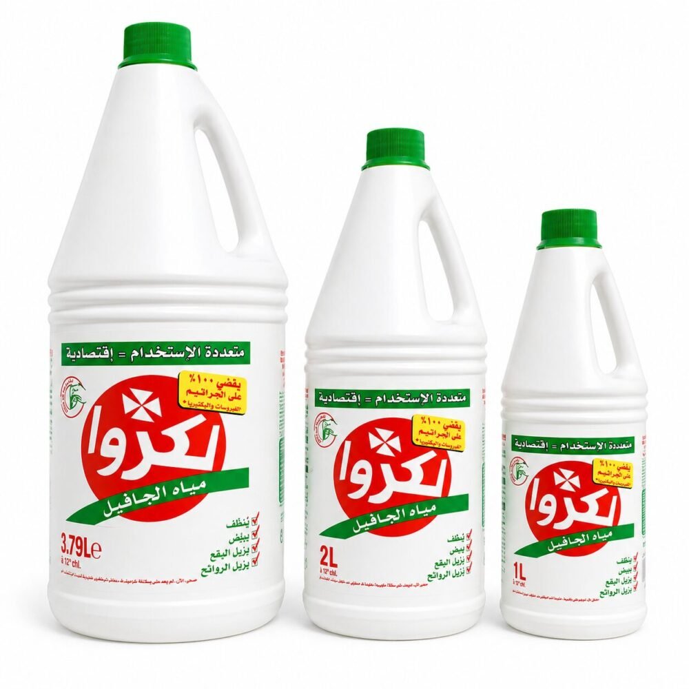 "La Croix" Eau de Javel 1/2/3.79 L - لكروا مياة الجافيل