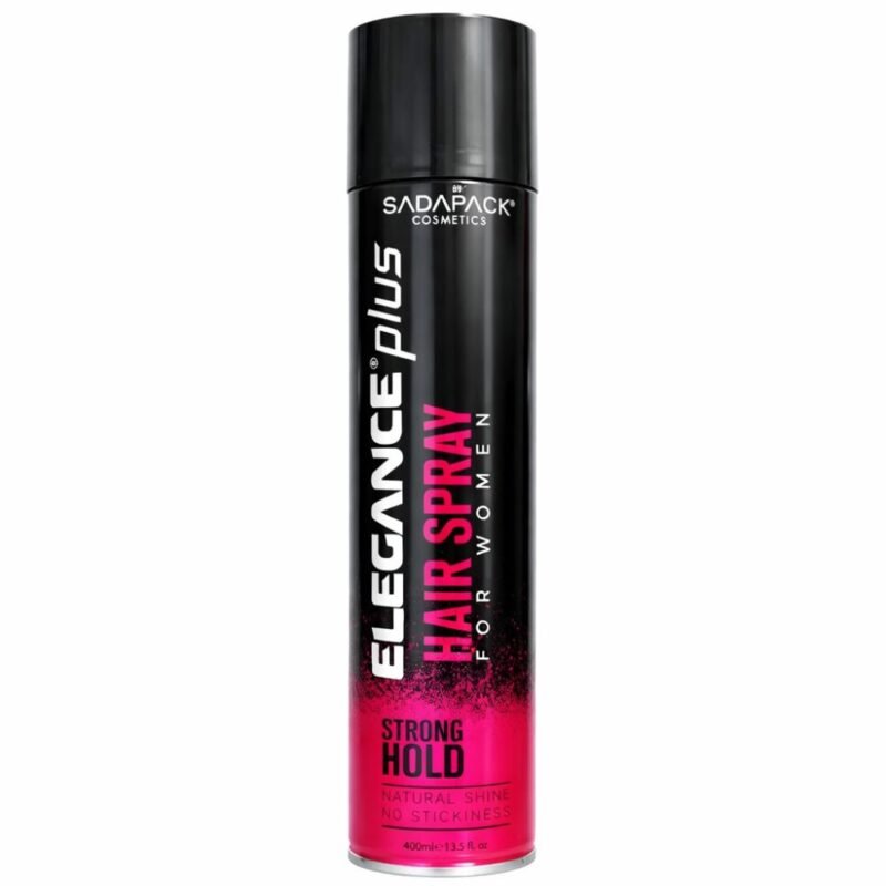 "ELEGANCE PLUS" Hair Spray for Women 400 ml - بخاخ تثبيت الشعر