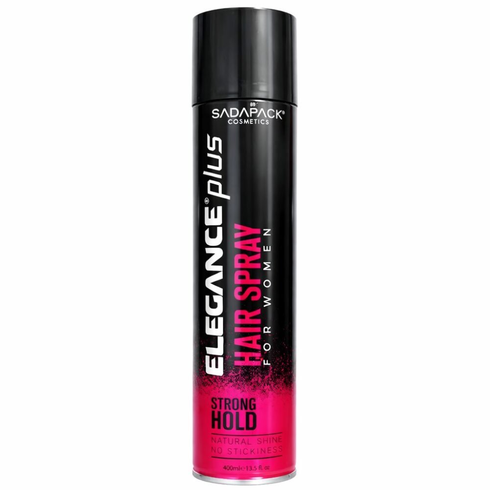 "ELEGANCE PLUS" Hair Spray for Women 400 ml - بخاخ تثبيت الشعر
