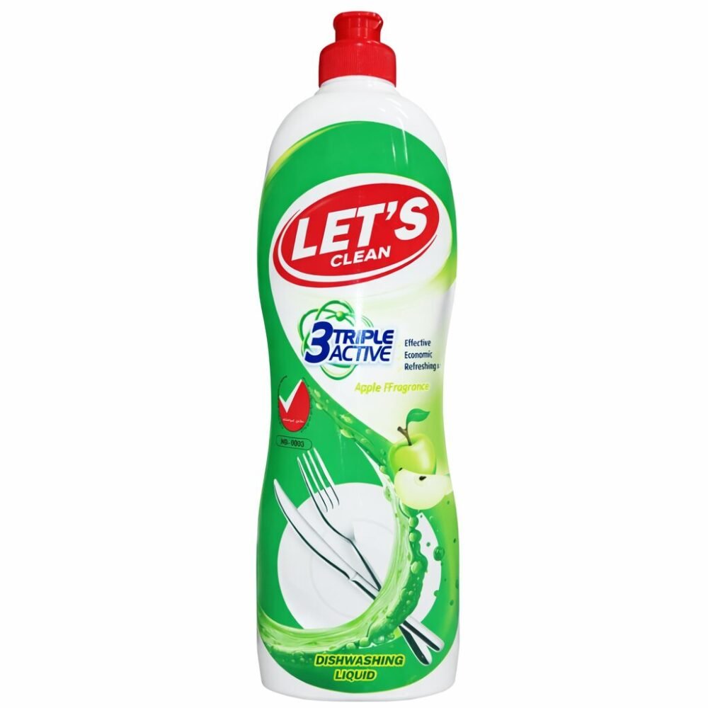 "LET'S clean" Dishwashing Liquid 750ml - سائل غسيل الصحون