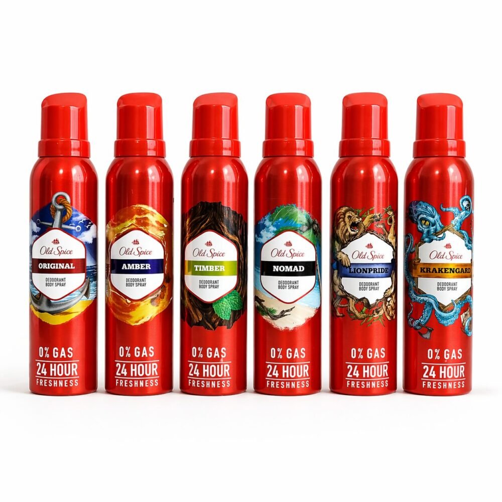 "Old Spice" Deodorant Body Spray for MEN 140 ml - بخاخ مزيل التعرّق