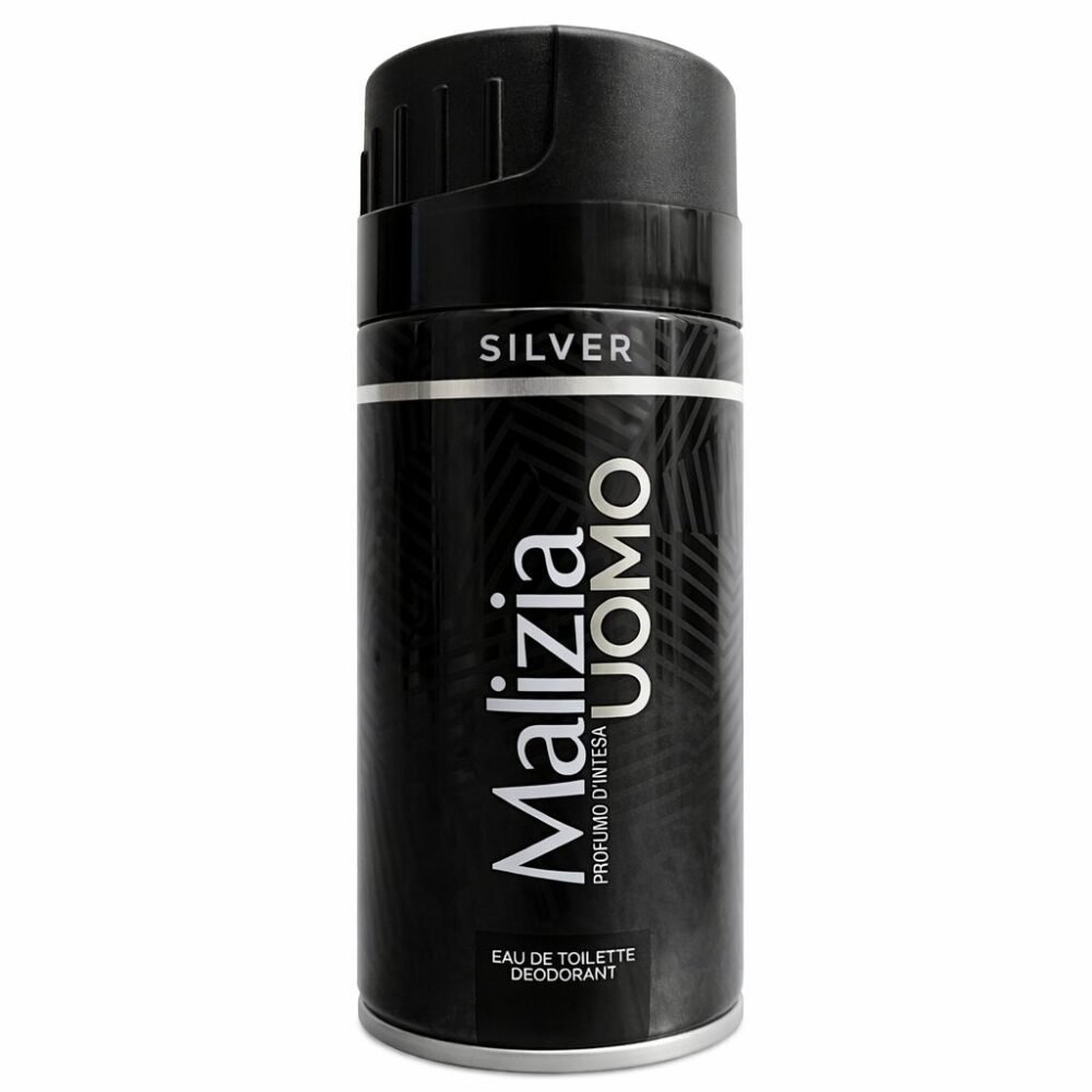 "Malizia Uomo" Eau de Toilette Deodorant 150 ml - بخاخ معطر ومزيل للتعرّق