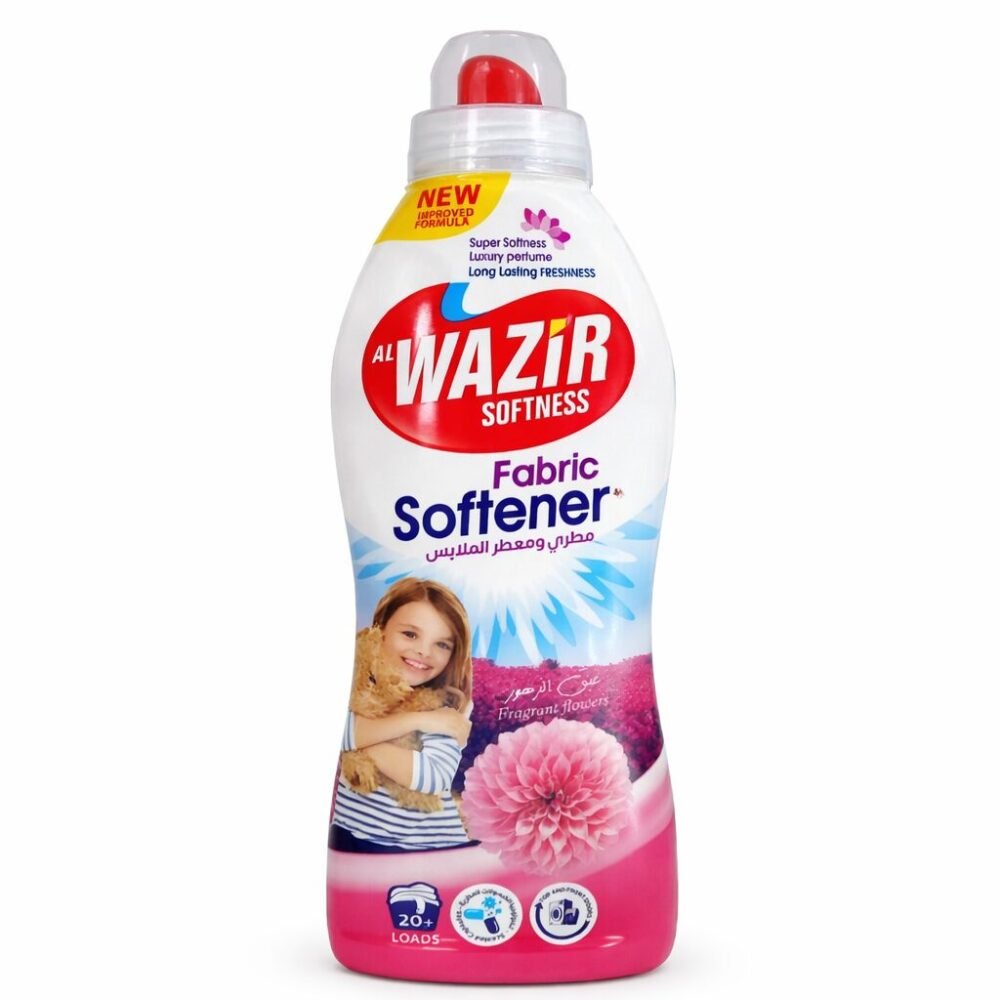 " al WAZIR " Fabric Softener 800g - مطري ومعطر الملابس