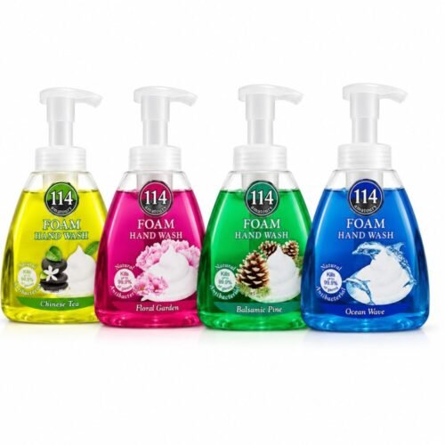 "114 amatoury" FOAM Hand Wash Antibacterial 400 ml - صابون سائل لليدين مع رغوة فورية