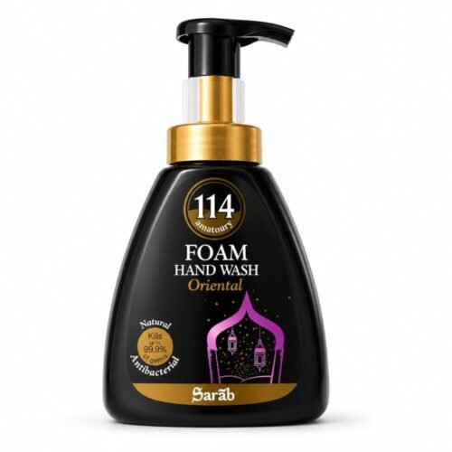 "114 amatoury" FOAM Hand Wash Antibacterial 400 ml - صابون سائل لليدين مع رغوة فورية