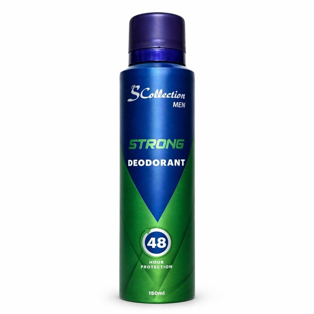 "SCollection" Deodorant For MEN 48h 150 ml - مزيل العرق