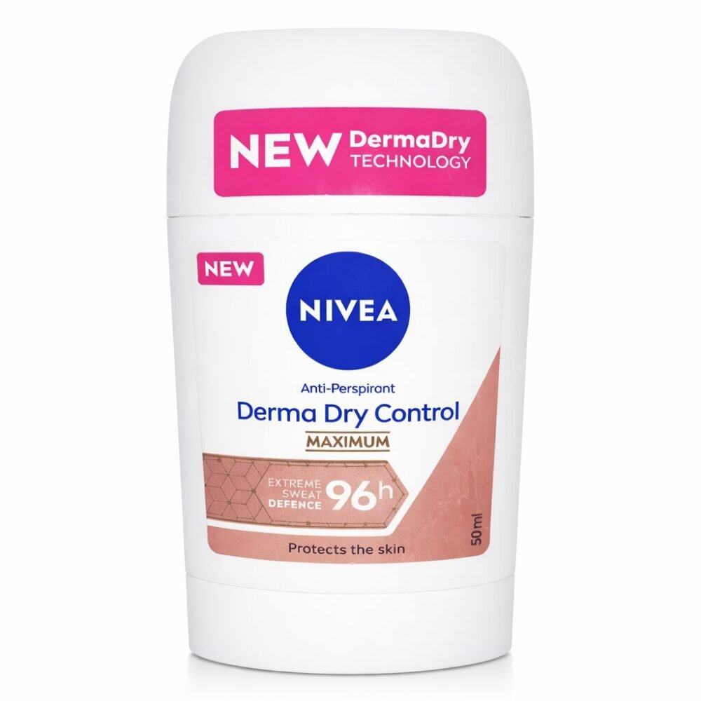"NIVEA" Anti-perspirant Derma Dry Control Maximum 96h 50ml - نيفيا مضاد التعرّق