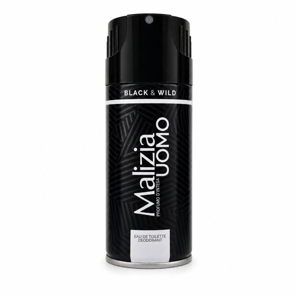 "Malizia Uomo" Eau de Toilette Deodorant 150 ml - بخاخ معطر ومزيل للتعرّق