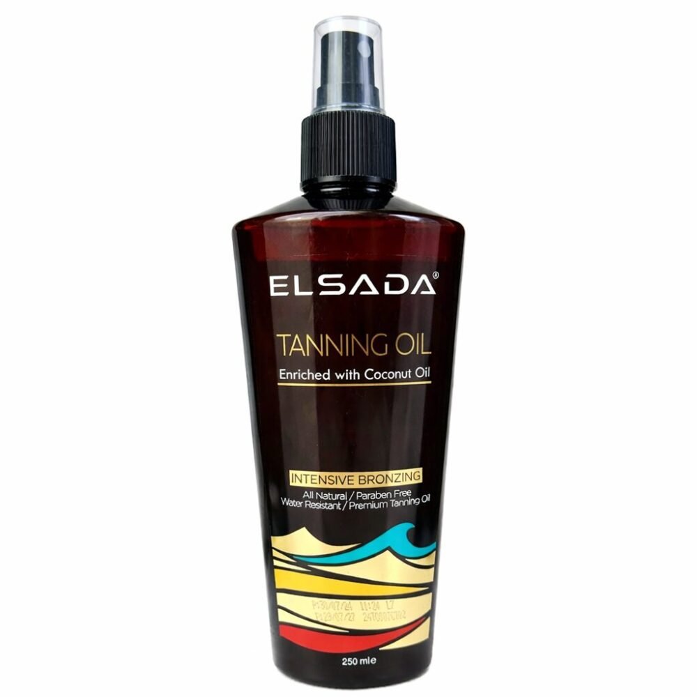 "ELSADA" Tanning Oil Intensive Bronzing 250 ml  - زيت تسمير طبيعي