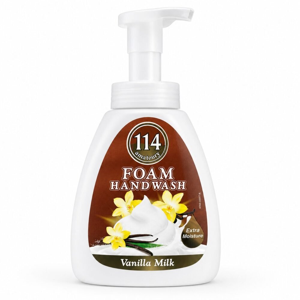 "114 amatoury" FOAM Hand Wash Antibacterial 400 ml - صابون سائل لليدين مع رغوة فورية