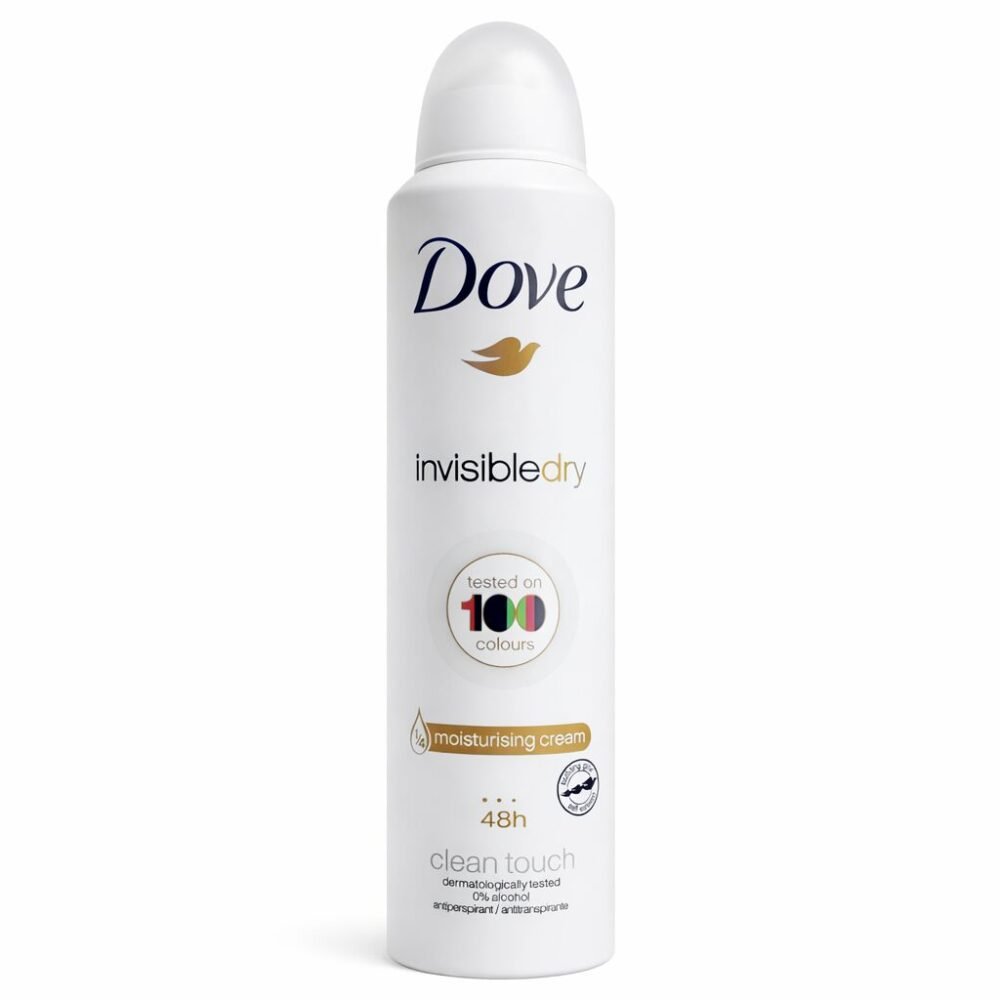 "Dove" Deodorant Spray 1/4 moisturising cream 48h 250 ml - دوف بخاخ مزيل التعرّق