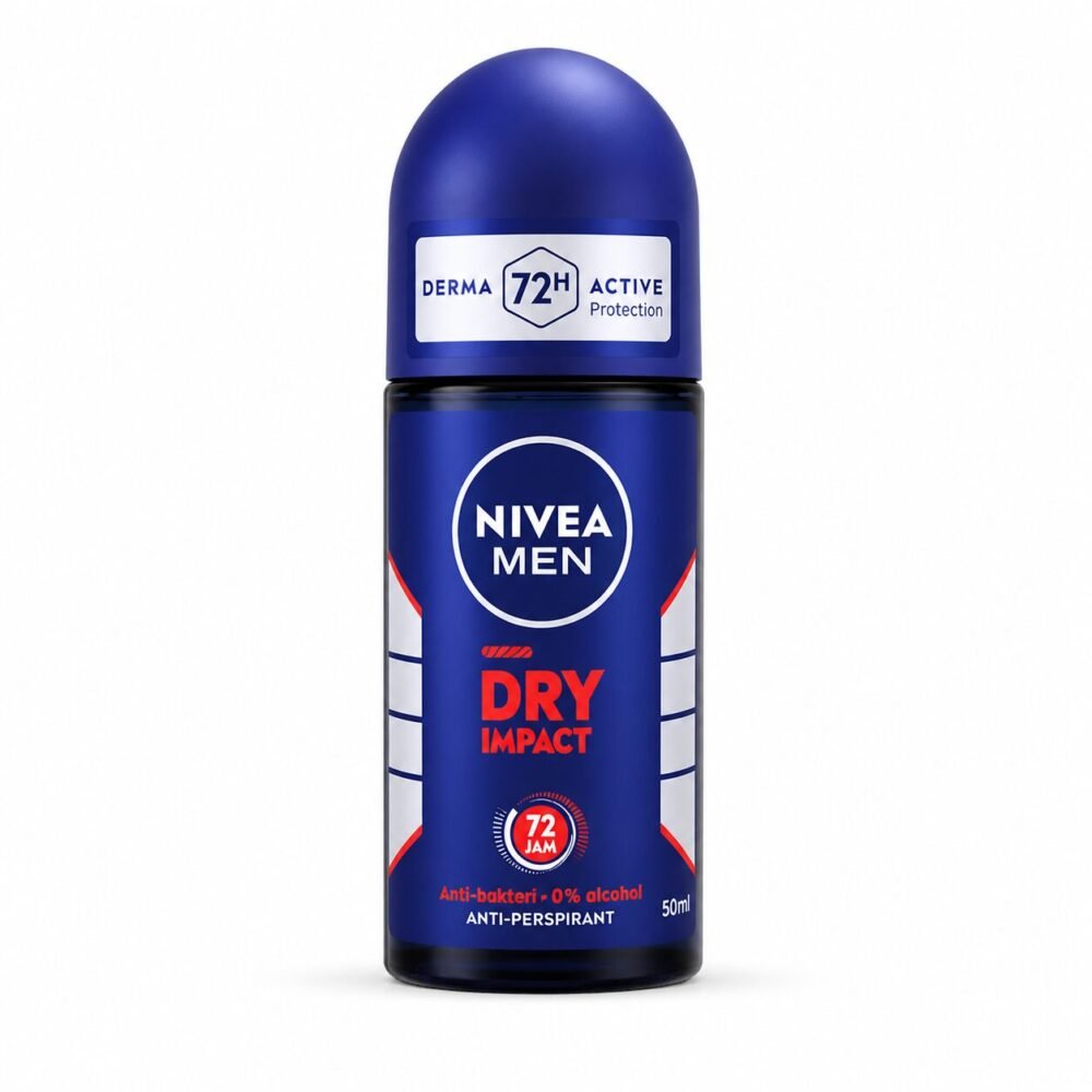 "NIVEA" Deodorant Roll-On For MEN 48/72h 50ml - نيفيا مزيل التعرّق