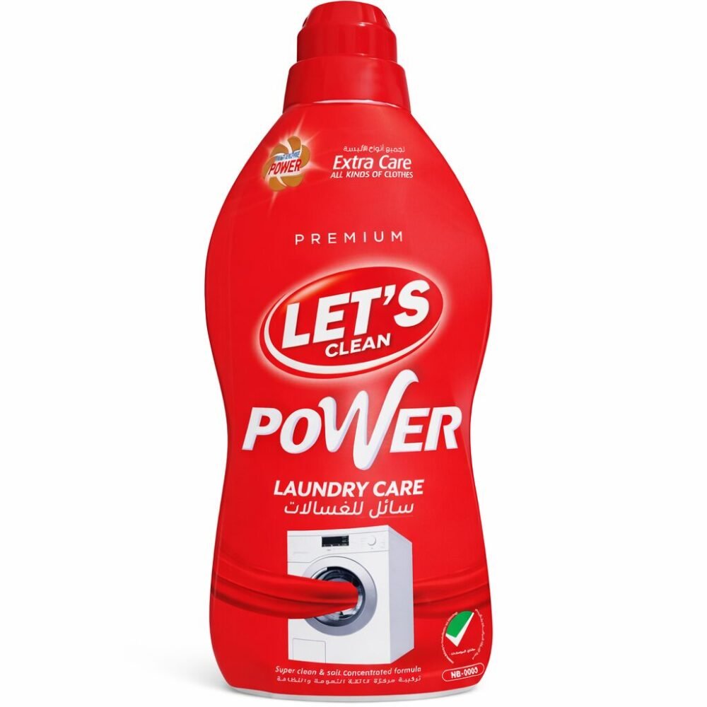 "LET'S clean" Laundry Care 1000 ml - سائل للغسالات
