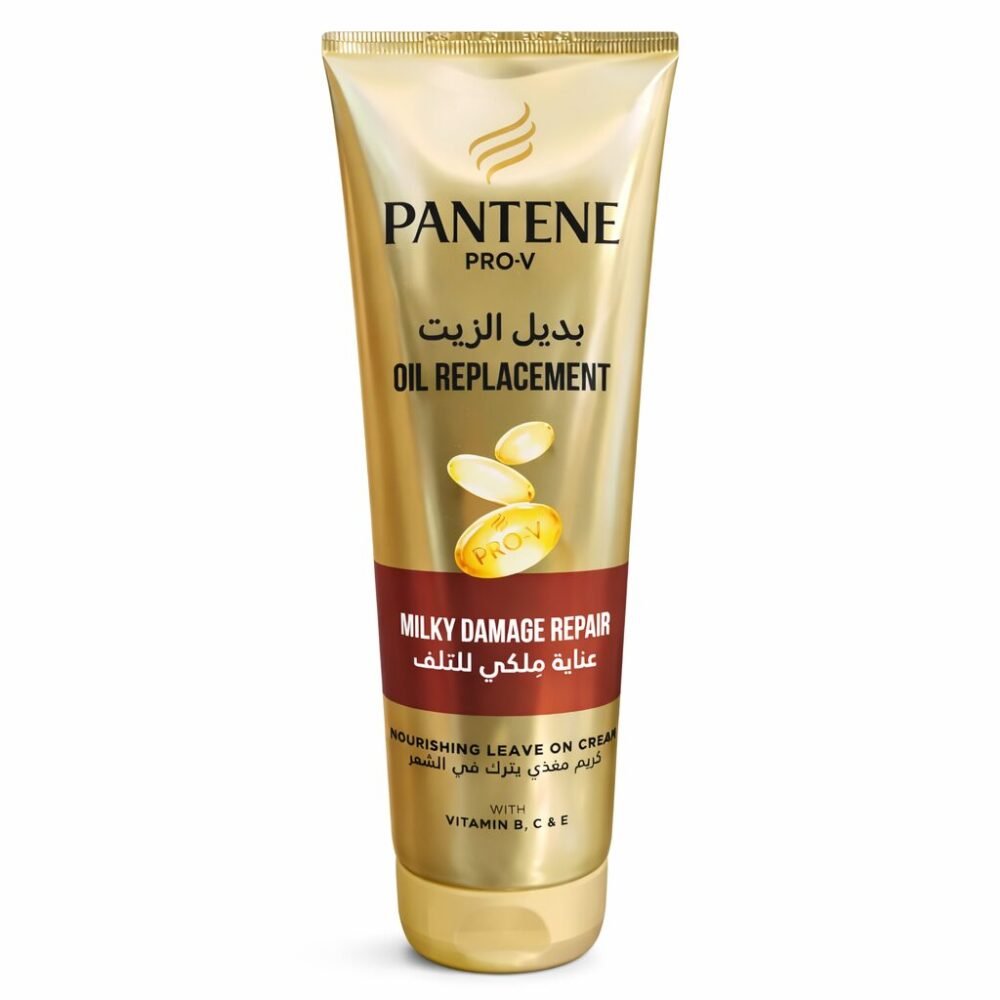 "PANTENE" Oil Replacement 275ml - كريم بديل الزيت مغذي يترك في الشعر