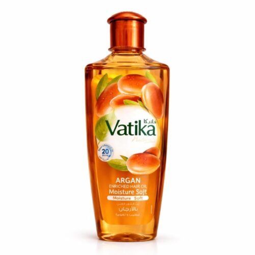 "Vatika" Naturals Enriched Hair Oil with Vitamins A,E,F 200 ml - فاتيكا زيت الشعر الغني