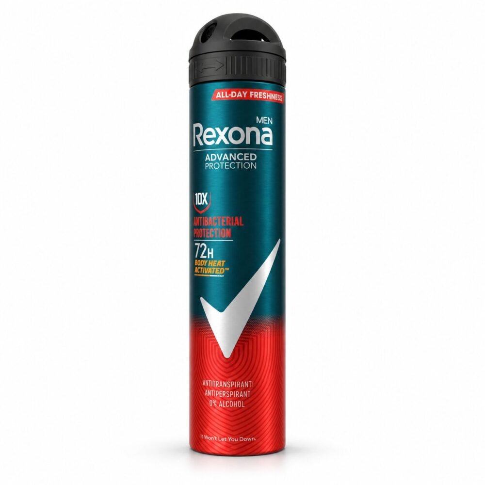 "Rexona" Deodorant for MEN Motion Sense 72h 200ml - بخاخ مزيل التعرّق من ريكسونا للرجال
