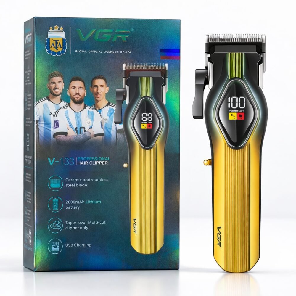 "VGR" V-133 Professional Hair Clipper 200 minutes - ماكينة حلاقة شعر احترافيه