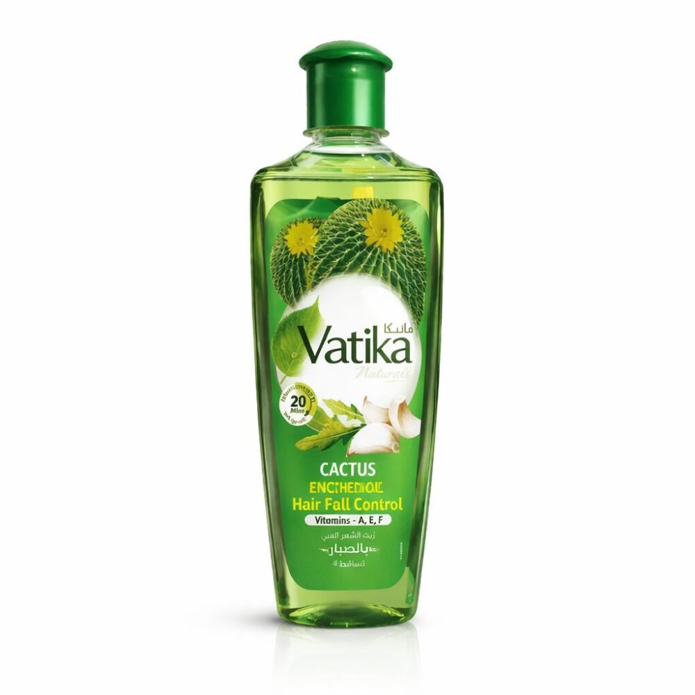 "Vatika" Naturals Enriched Hair Oil with Vitamins A,E,F 200 ml - فاتيكا زيت الشعر الغني