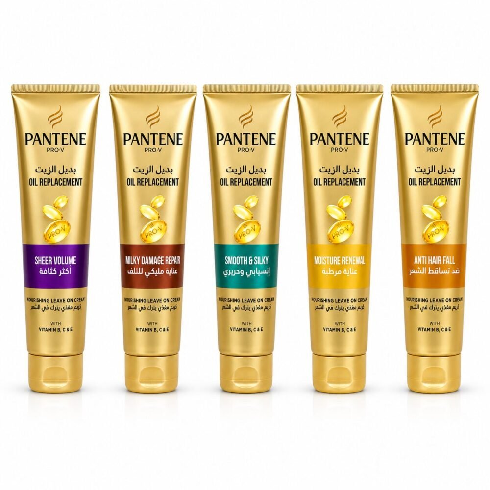 "PANTENE" Oil Replacement 275ml - كريم بديل الزيت مغذي يترك في الشعر