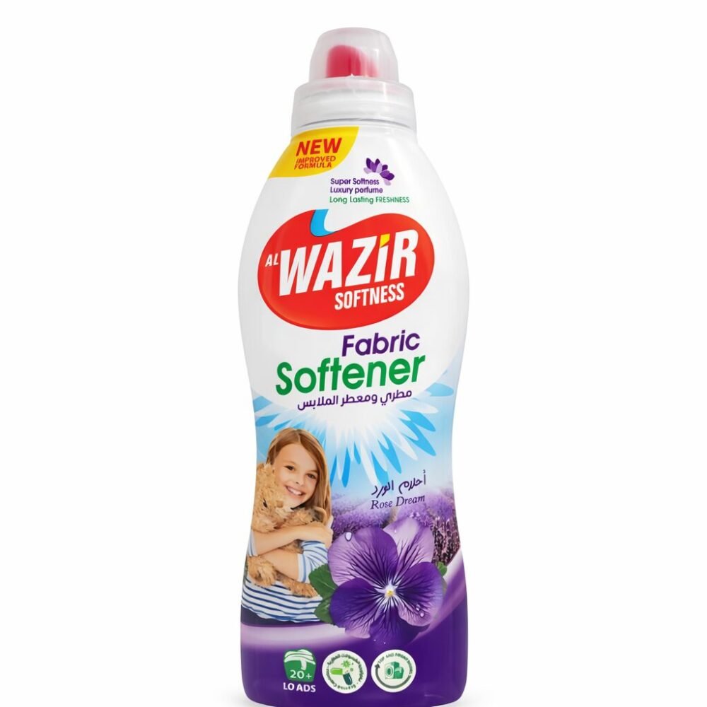 " al WAZIR " Fabric Softener 800g - مطري ومعطر الملابس