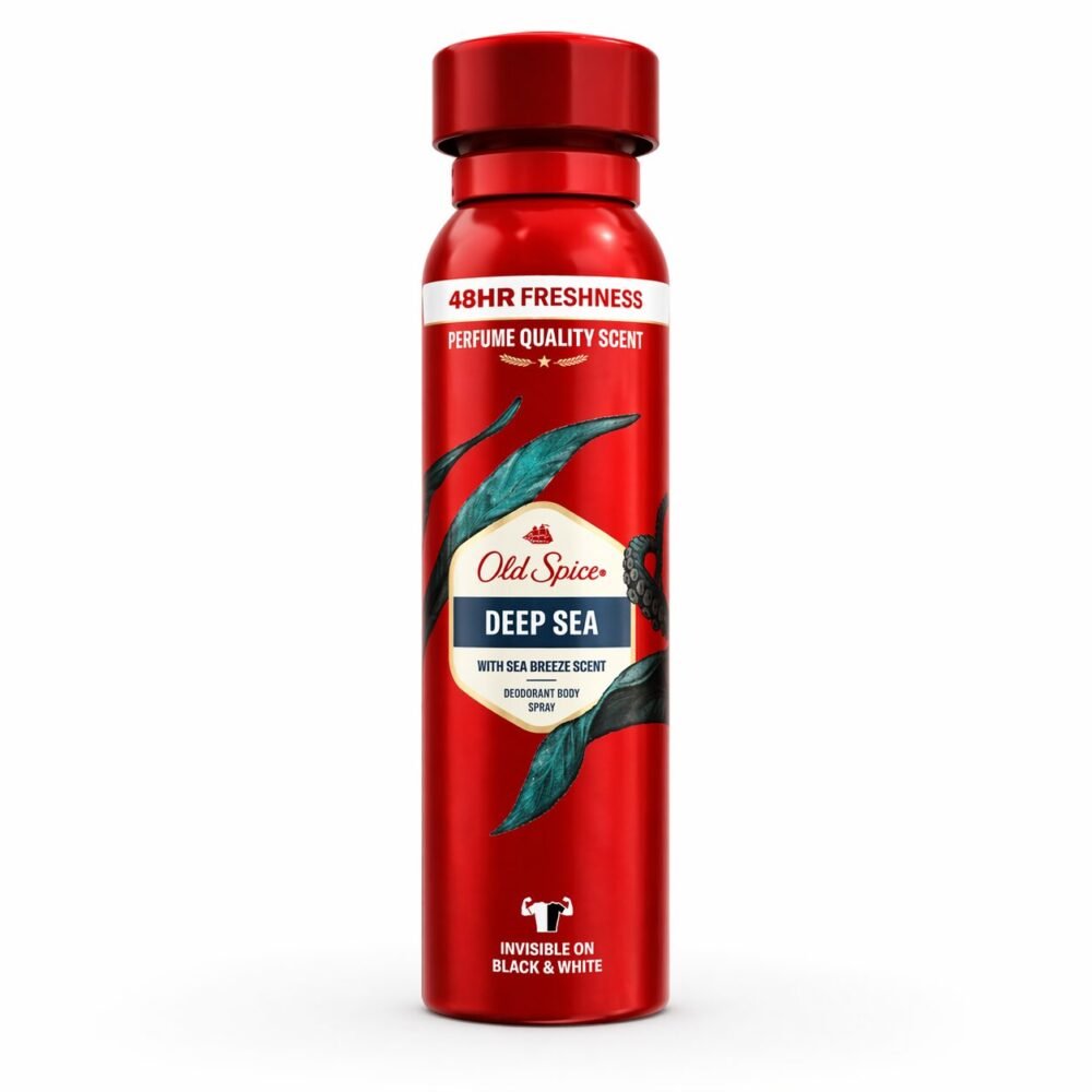 "Old Spice" Deodorant Body Spray for MEN 150ml - بخاخ مزيل التعرّق