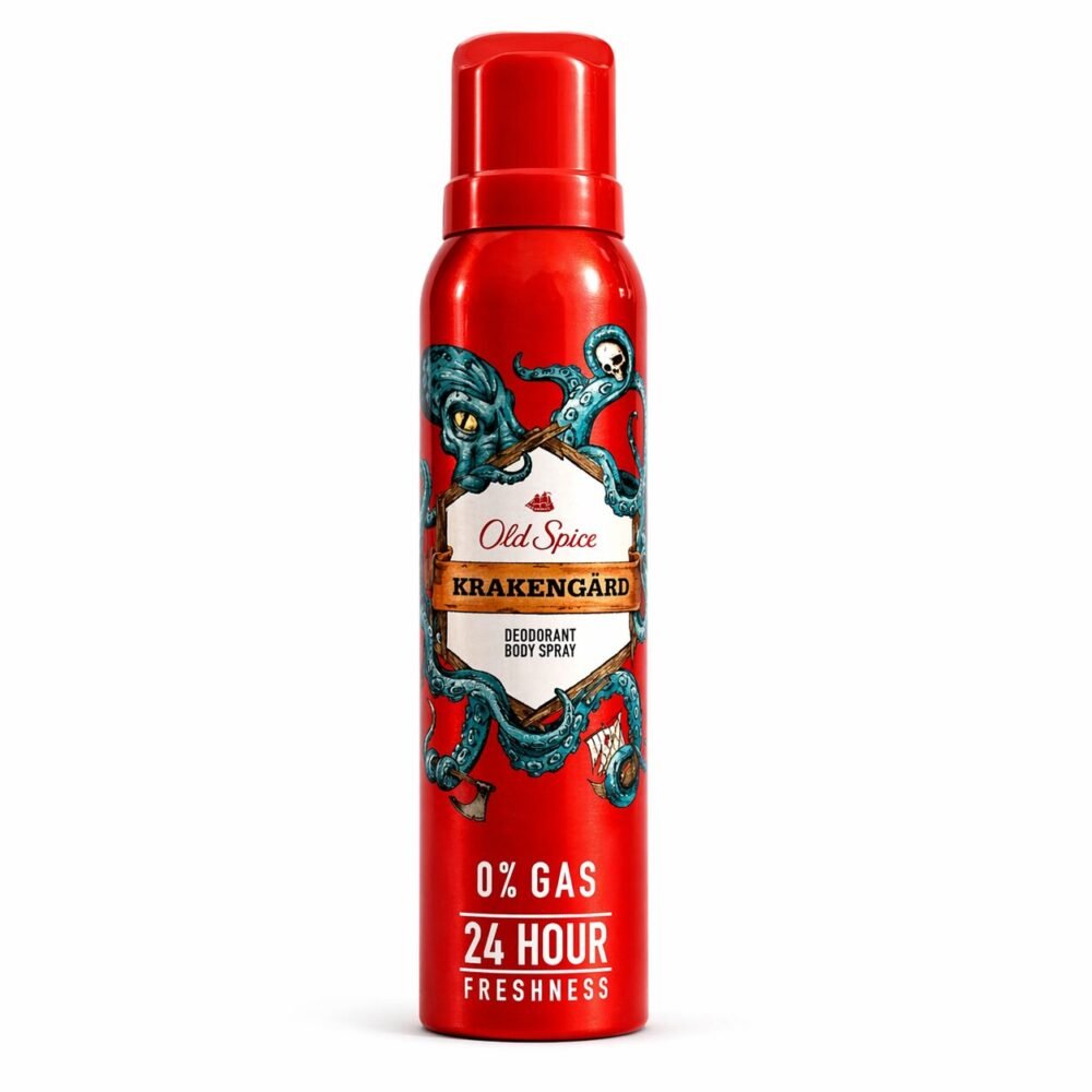 "Old Spice" Deodorant Body Spray for MEN 140 ml - بخاخ مزيل التعرّق