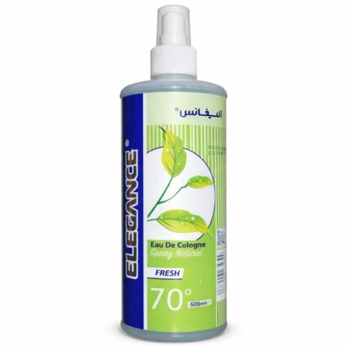 "ELEGANCE" Eau de Cologne Spray Natural 500 ml - اليغانس كولونيا