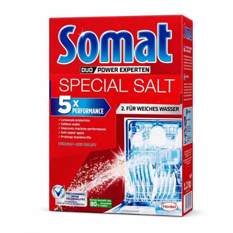 "Somat" Dishwasher Salt 1.2 Kg - ملح خاص لغسالة الصحون