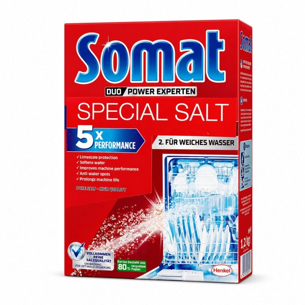 "Somat" Dishwasher Salt 1.2 Kg - ملح خاص لغسالة الصحون