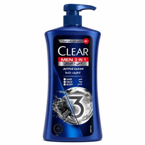 "CLEAR" Anti-Dandruff Shampoo for MEN 900 ml - شامبو كلير
