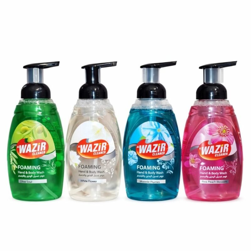 " al WAZIR " Foaming Hand and Body Wash 500ml - فوم غسيل اليدين والجسم