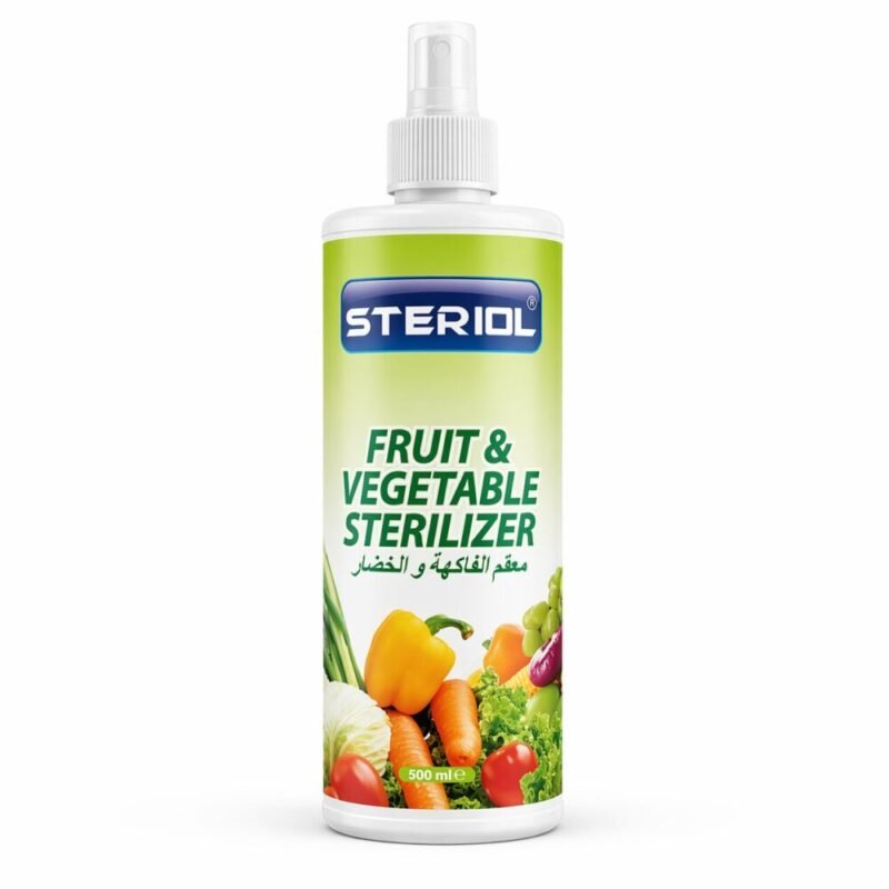 "Steriol" Fruit and Vegetable Sterilizer 500 ml - معقم الفاكهة والخضار