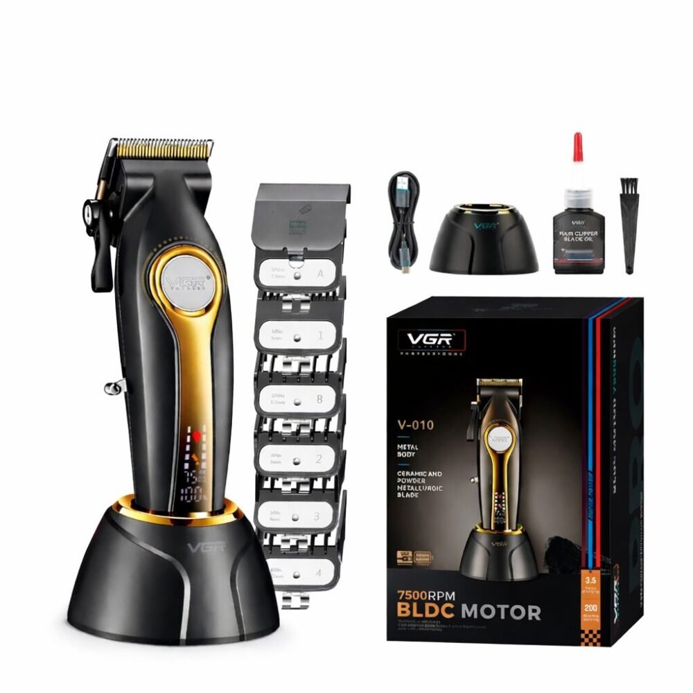 "VGR" V-010 Professional Hair Trimmer 200 minutes - ماكينة حلاقة شعر احترافية