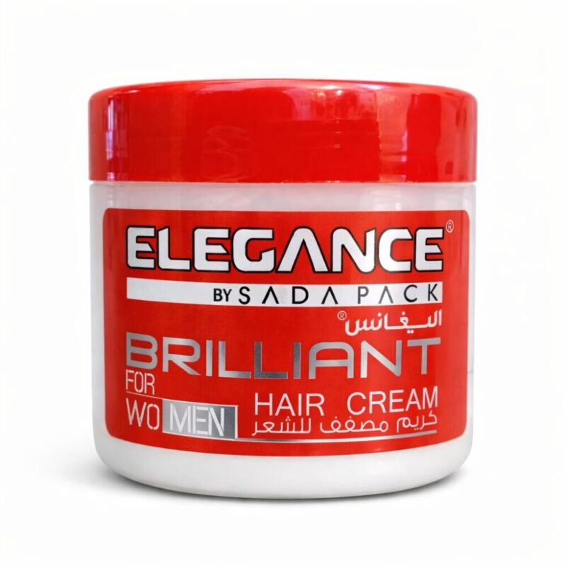 "ELEGANCE" Brilliant Hair Cream For MEN 250 g - كريم مصفف للشعر