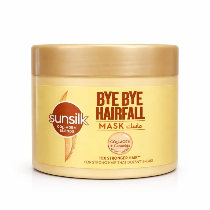 "Sunsilk" Bye Bye Hair Fall Mask Collagen + Ceramide 220 ml - ماسك صانسيلك مع مزيج الكولاجين ضد تساقط الشعر